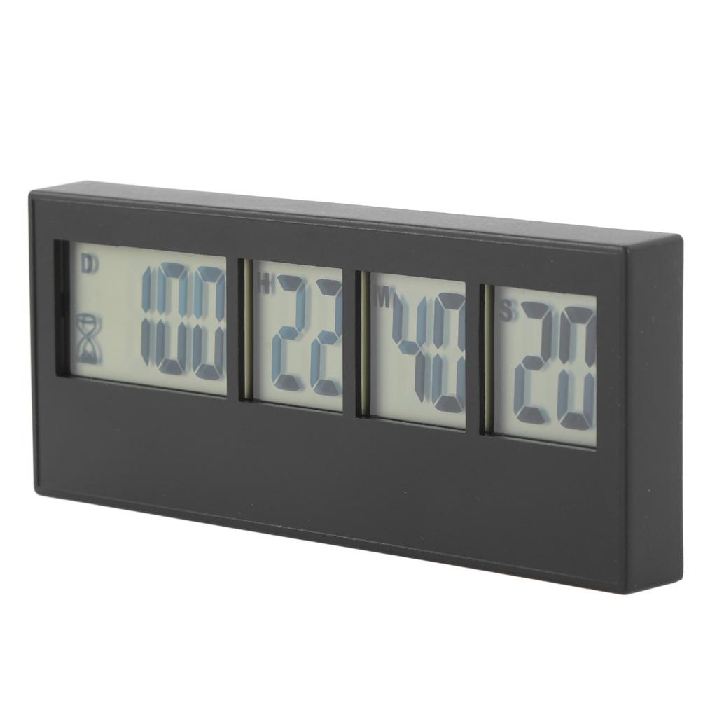 999 Days Countdown Clock Large Screen Stylish Easy To Set Count Down Days Timer for Wedding Holiday Anniversary Test