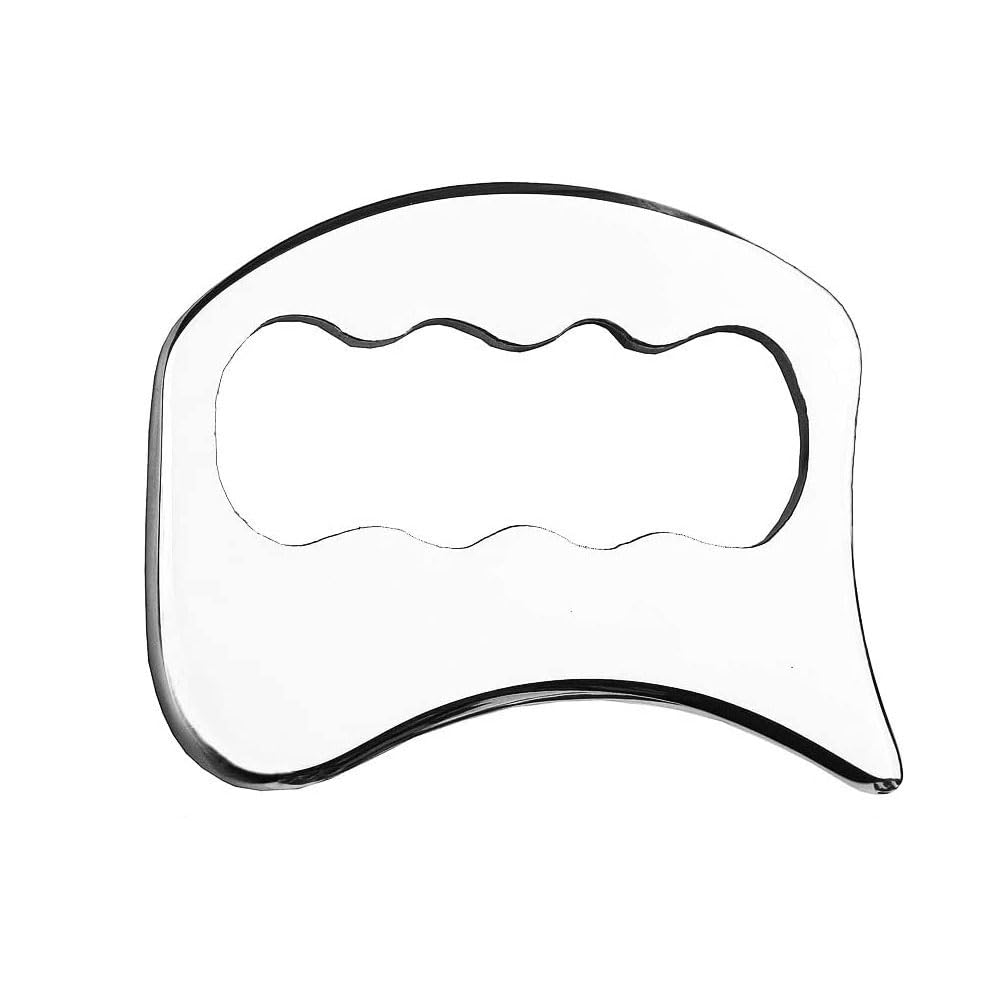 Gua Sha Plate, Facial Gua Sha Plate, Myofascial Release Tool, Gua Sha Body Massage for Shoulders, Arms, Lower Back, Legs, and Back