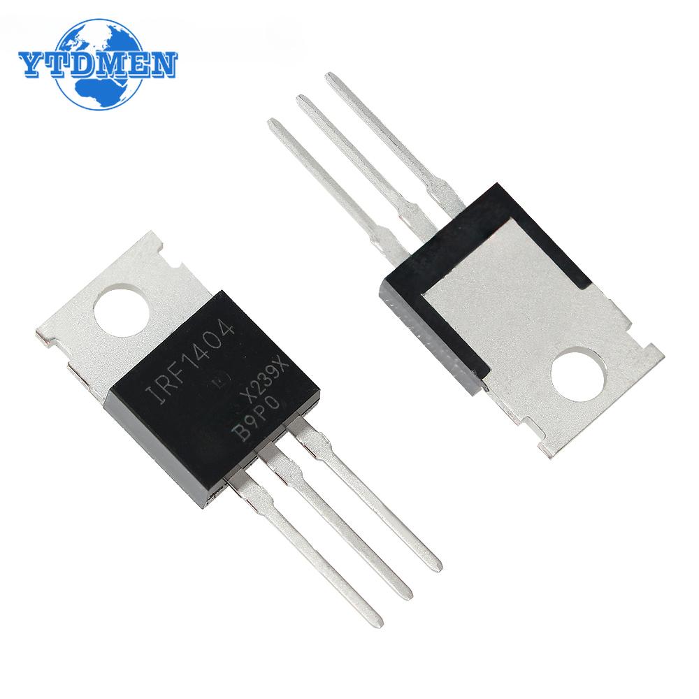 

5 ШТ. IRF1404 MOSFET Транзистор IRF1404PBF TO-220 40В 202А Набір польових транзисторів синій