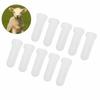 10pcs Lamb Special Nipple Teats Replacement Goats Sheep Cow Milk Bottle Bucket Nipple