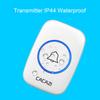 Wireless Doorbell Receiver Transmitter Battery Powered Simple Outside Waterproof Intelligent Remote