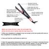 Professional Hair Straightener 2 In 1 Straight Curler Tourmaline Ceramic Heating Plate Curling Twisted Flat Iron Hair Styling