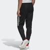 Adidas Knit Casual Running Pants Men Bottoms Black EA2475