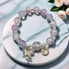 Daisy Popcorn Beaded Bracelet: Elegant Women's Hand Jewelry