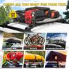 For Jeep Compass 2011-2022 Roof Rack Cross Bars 68kg Load SUV Exterior Rooftop Luggage Kayak Cargo Hard-Shell Carrier Holder