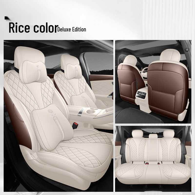 Chery Fengyun A9L Suede Seat Cushion & Cover - All-Season Universal Fit for Car Interior.