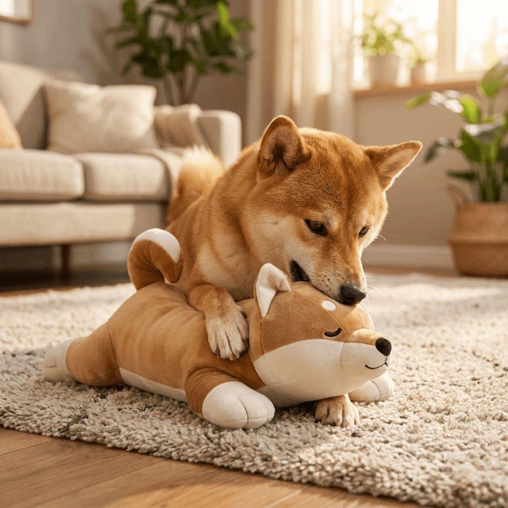 Comfortable Dog Soothing Toys Simulation Heartbeat Dog Anxiety Toy Pet Calming Behavioral Toy Gift