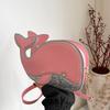 Cute Girl Internet Celebrity Small Bag 2025 New Japanese Cartoon Dolphin Shoulder Bag Personalized Messenger Small Round Bag