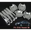 For VW Passat B5 B5.5 Chrome Handle Covers Trim Set for Volkswagen MK5 Sedan Wagon Car Accessories Sticker Car Styling 1996-2005