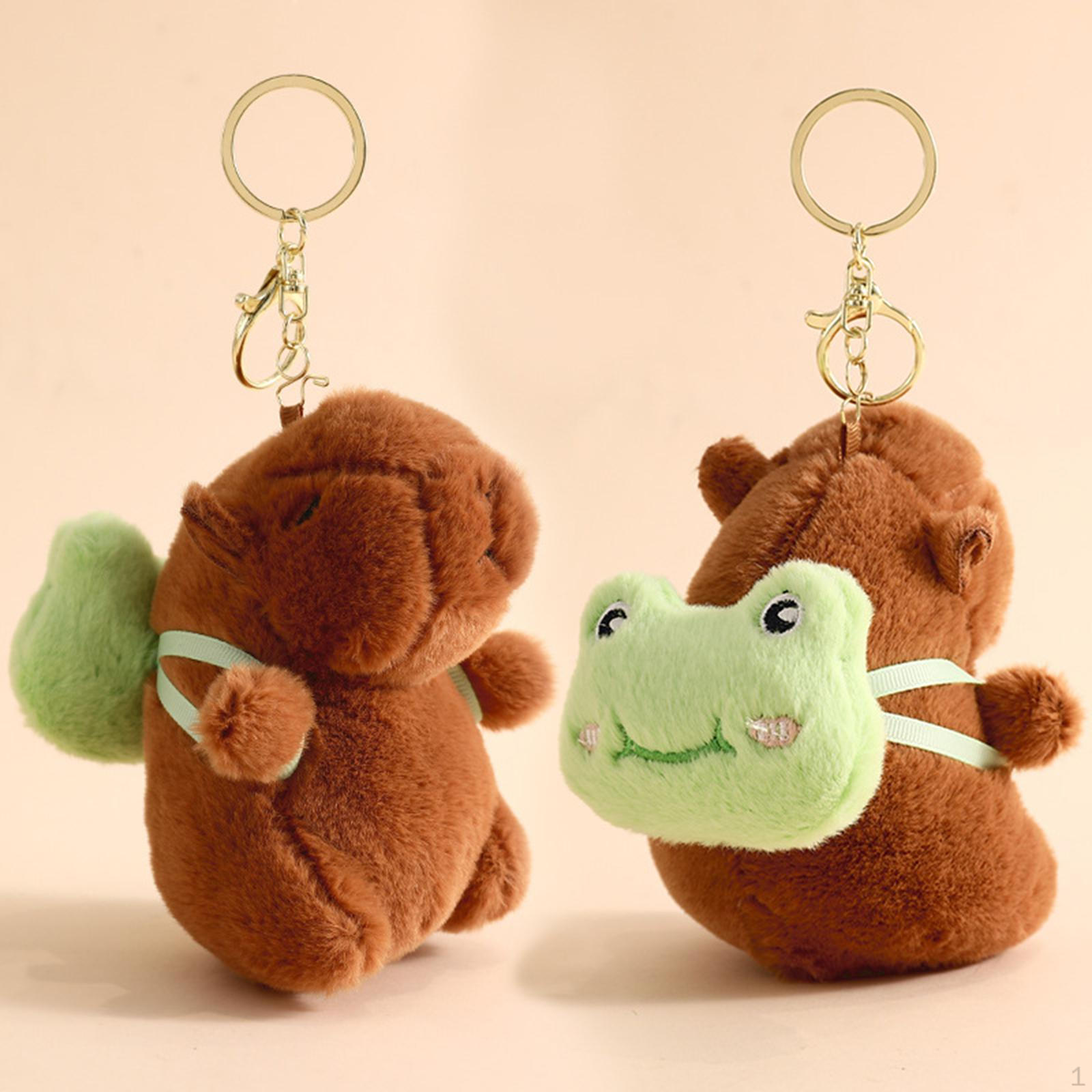 

Очаровательный плюшевый брелок Капибара для детей и взрослых Frog