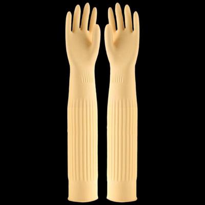 Durable Extra-Long Household Rubber Gloves