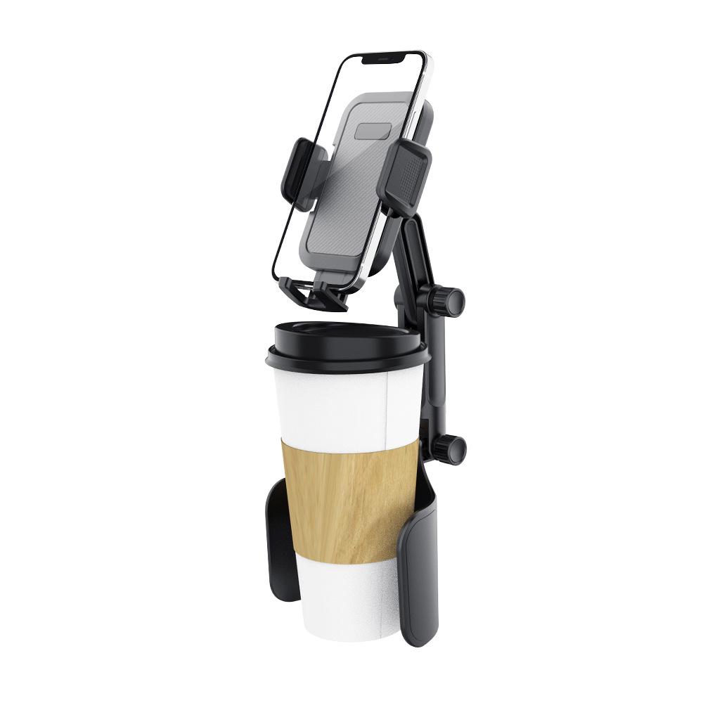 Universal Rotating Car Cup Phone Holder for Ride-hailing