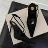 Fashion Sexy Super High Heels Women's Sandals Crystal Luxury S Pumps Slippers Party 2025 Summer Slides Plus Size Mujer Zapatos