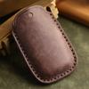 Customized for Kia K3 key set K4 Smart Run kx3 Sorento car leather pure handmade protective bag buckle