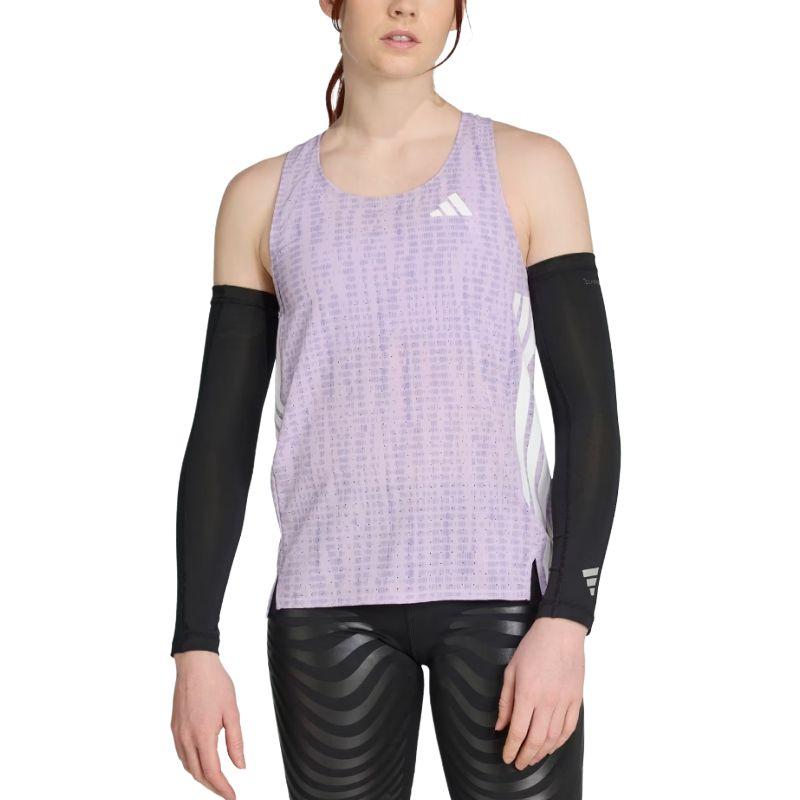 adidas Adizero Moda Cómodo Suave Respetuoso con la Piel Camiseta sin Mangas Tops para Mujer JV7157