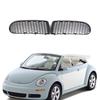 Car Exterior Left Right Front Bumper Grilles Foglight Lower Grilles Lamp Frame Cover for 1C0807683A 1C0807684A 2006-2010
