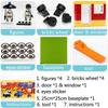 Baseplate Strade Città Strada Incrocio Dritto Curva Incrocio a T Mattoncini Base Plate 32*32 Compatibile Tutte le Marche Città