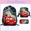Lightning Mcqueen Kids School Backpack With Lightweight Oxford Fabric For Boys And School Use
