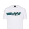 Emporio Armani Ss23 Letter Print Short Sleeve T-Shirt Men Tops White 3RPT39-PJ7CZ-1100