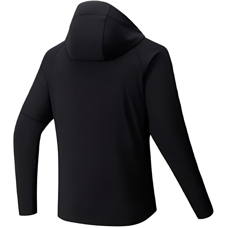 Anta Earth Shell 3.0 Solid Color Sports Casual Zip-Up Hooded Fleece Jacket Men jackets 952536609-1