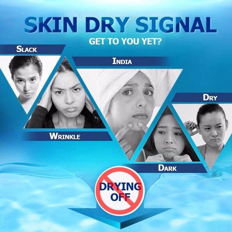 Sett Moisturizing Skin Care Kit Ansiktsrens+emulsjon+øyekrem sovemaskesett Kosmetikk Hud