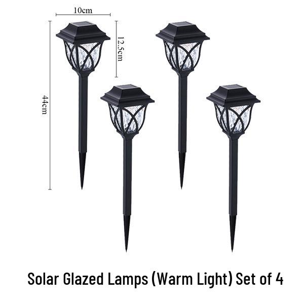 Wasserdichte Solar-Rasenleuchten - Garten-, Hof- & Hofdekoration