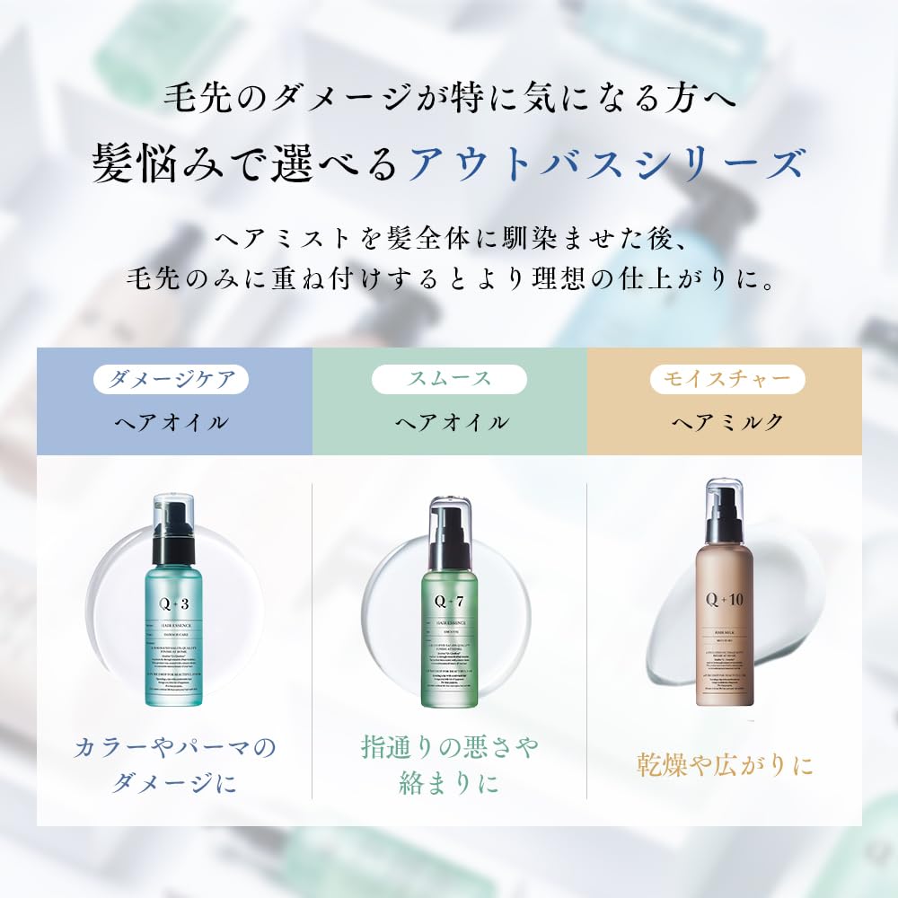 [Reduce daily drying time] Q+ Qualitas Hair Mist 200ml Keratin Treatment Spray Hair Water Quick Dry Repair Mist