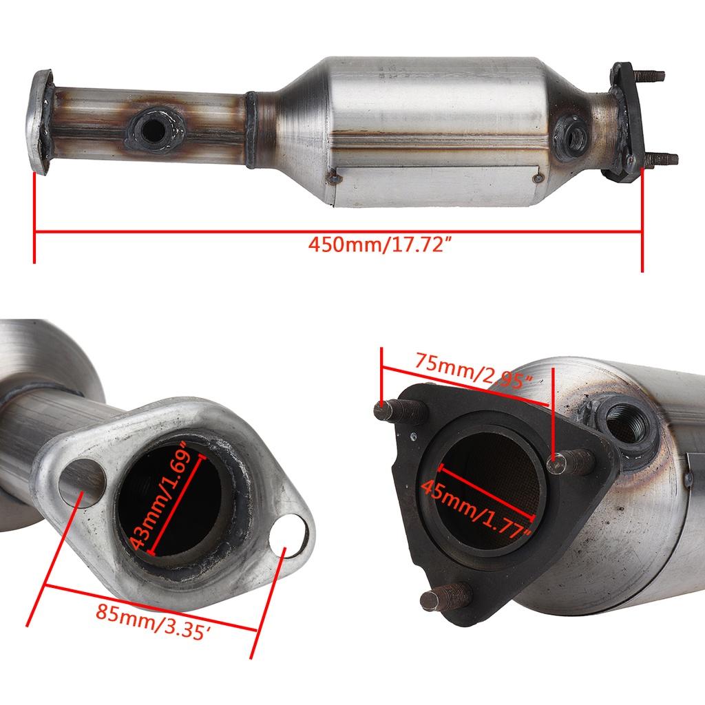 Universal Catalytic Converter Stainless Steel Ceramic For 1997 1998 1999 2000 2001 Honda CR-V CRV 2.0L