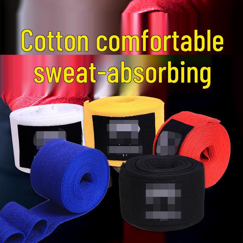 

Self-Adhesive Elastic Hand Wraps for Muay Thai and Ankle Support Red 1.5m (pair)