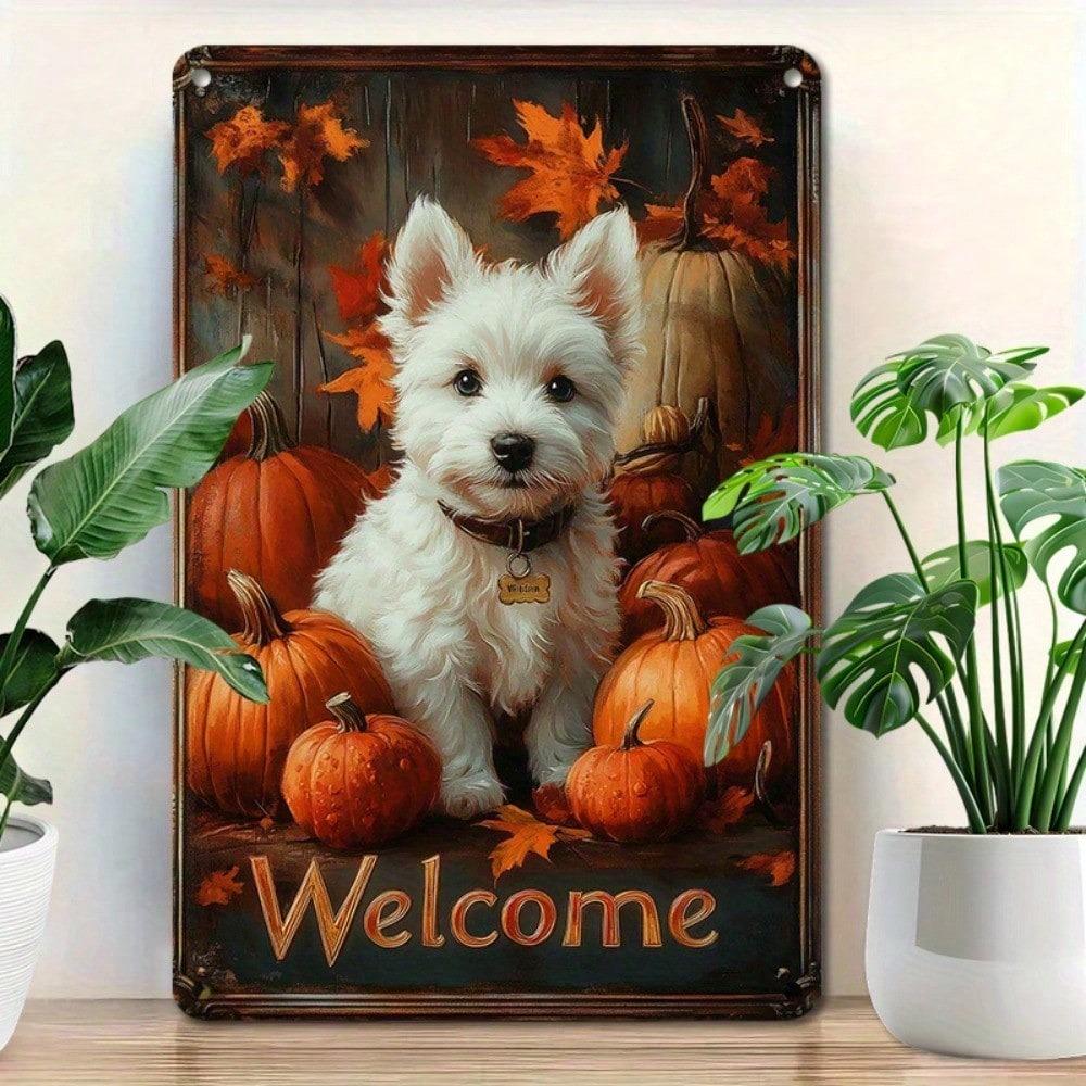 Retro Style Metal Sign Wall Decor for Home Interior
