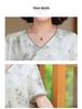 Stylish Chiffon Midi Dress for Middle-aged Women: New Chinese Summer Fashion
