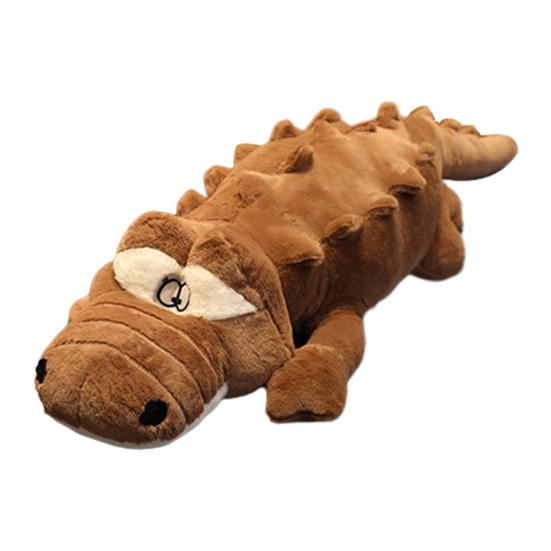 Giant Plush Crocodile Toy 120/150/200cm Extra Long Crocodile Pillow Fluffy Soft Stuffed Animal Large Huggable Body Pillow for Kids Adults