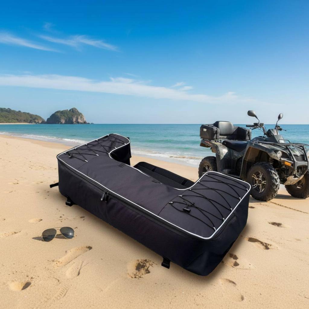 ATV Seat Storage Bag Stable Buckle Straps Accessory for Rough-Terrain