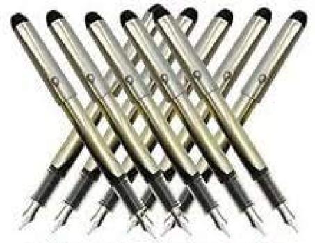 

Pilot V Pen Varsity Disposable Fountain Pen Black Ink Fine Point Value Set 10 Pieces