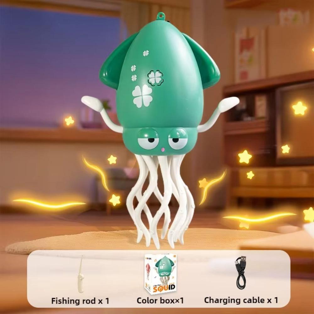 

Пластиковая танцующая игрушка-осьминог, перезаряжаемый ходячий танцующий осьминог, настольное украшение Style C