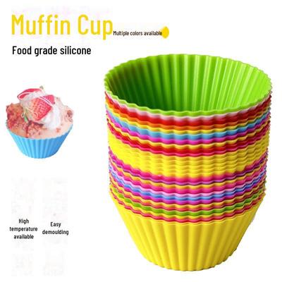 Silikon-Backform, Muffin-Cup, Backwerkzeuge für Eierkuchen, Pudding, Reiskuchen