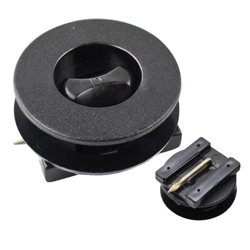 2Pcs Universal Car Floor Mounting Points Carpet Mat Mats Clips Fixing Grip Clamps Black Anti-Slip Floor Holders Sleeves