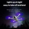 LED Flash Light Propellers for Mini 3 PRO Blades Props Cool Glowing Ring Paddle Blade Rechargeable Night Flying