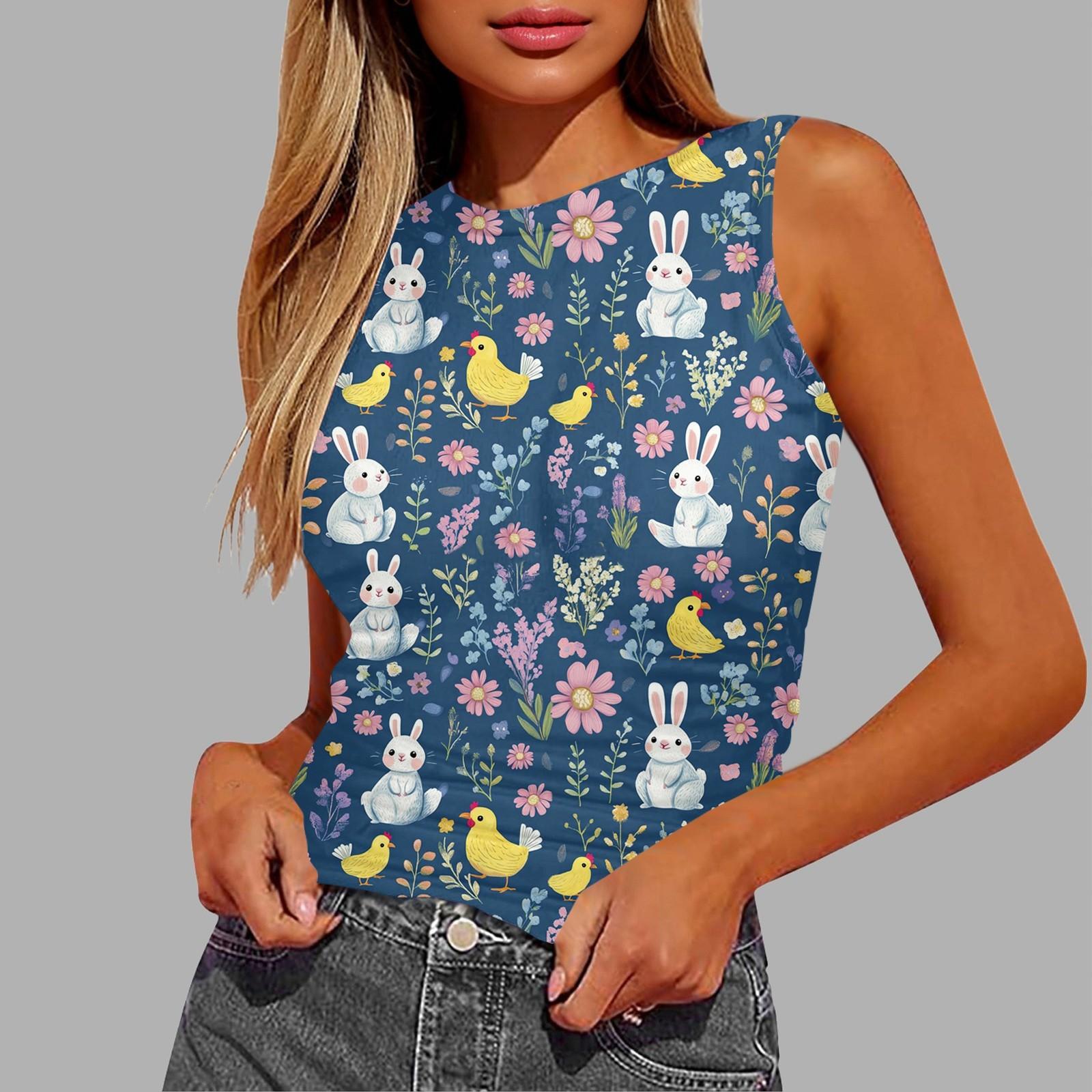 

Женский топ-майка без рукавов с плиссировкой L синий