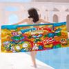Cute Cartoon Super Zings Microfiber Blanket Quick Drying Beach Towels Oversized Printing Super Absorbent Pool Towel Blanket