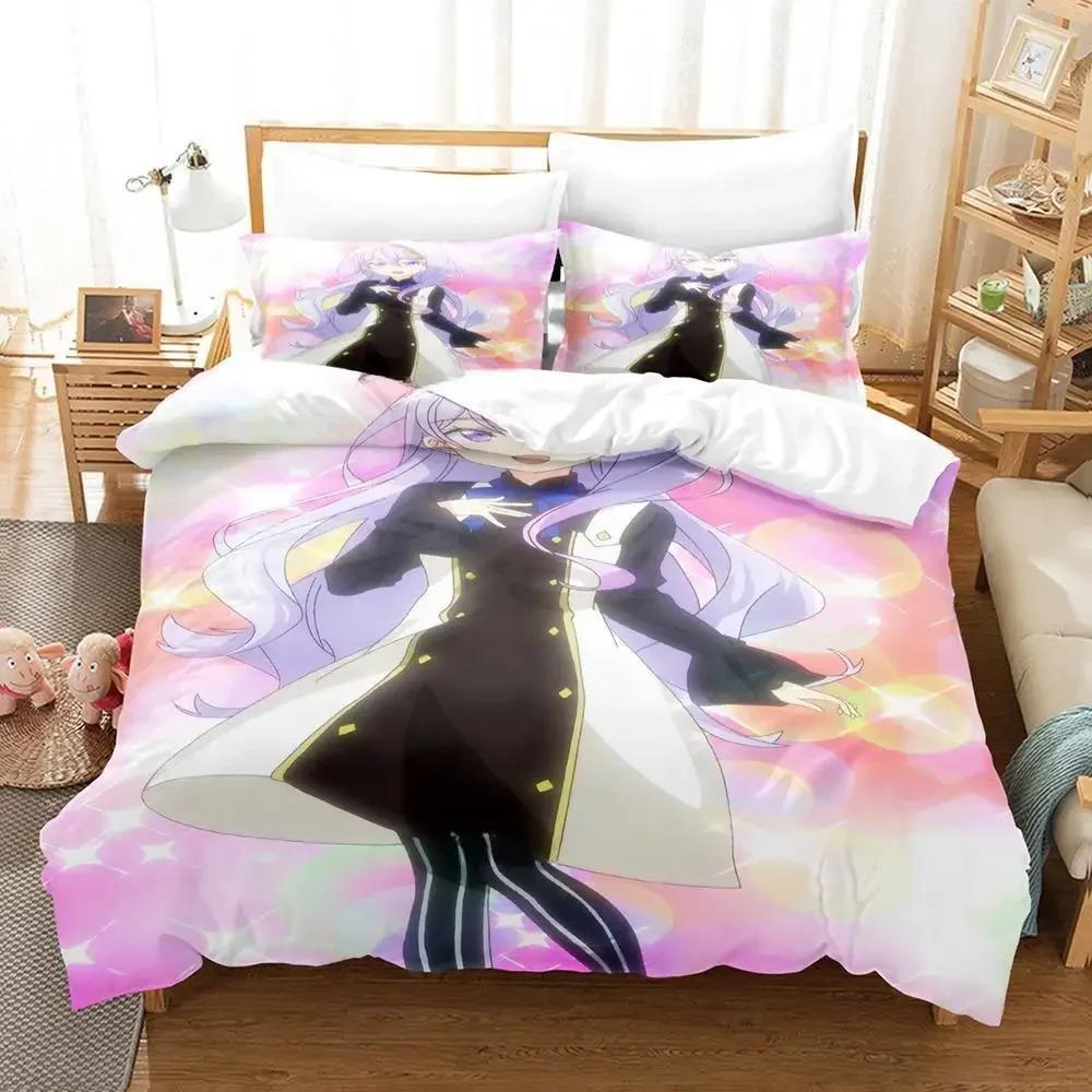 3D Kawaii The Aristocrat's Otherworldly Adventure Bedding Set Cartoon Anime Three-piece Set Adult Kid Bedroom Duvet Cover Sets