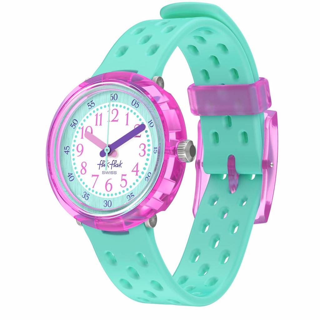 Flik Flak Watch Fizz In Mint Green Kids' FCNP003,