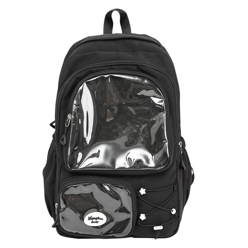 High value, fresh, sweet and cute star backpack, lightweight and simple backpack for junior high school students