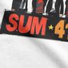 Novelty Band Sum 41 T-Shirt for Men Crew Neck Pure Cotton T Shirts SUM41 Punk Short Sleeve Tees Graphic Printed Clothing