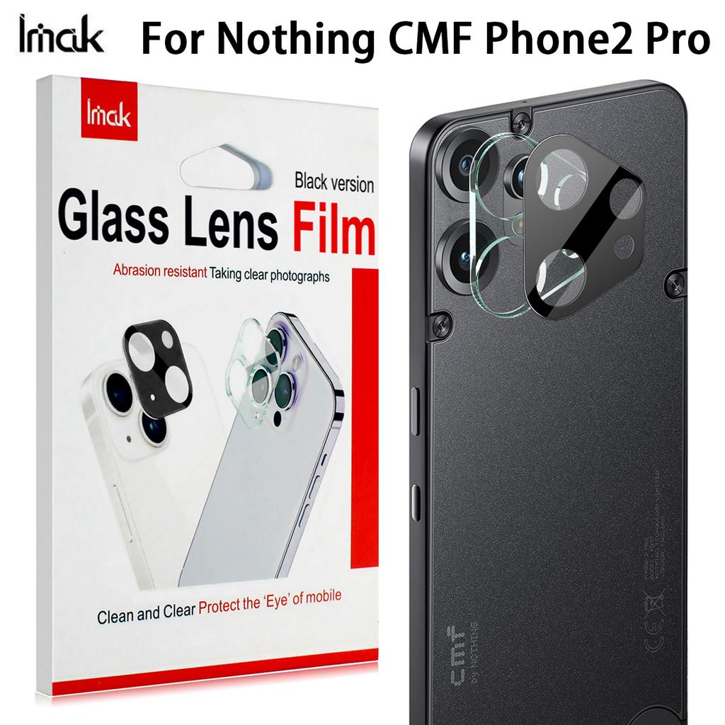 For Nothing CMF Phone 2 Pro 5G Glass IMAK High Definition Glass Lens Film Black Version