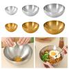 Stainless Steel Meal Prepping Bowl Easy To Clean Serving Bowls Reusable Salad Bowl Practical Mixing Bowl for Salad