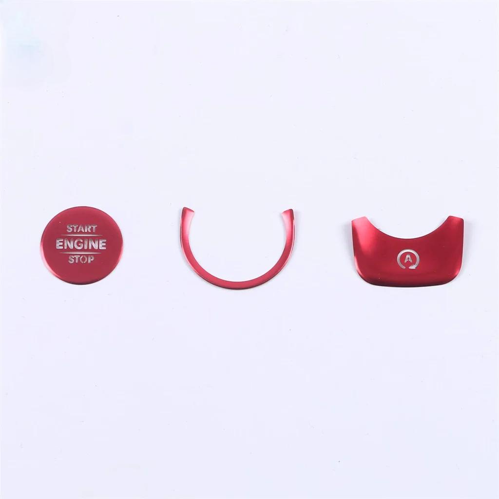 Car One-button Start Button Decoration Sticker, Suitable for Mercedes-Benz GLE GLS G-class G463 G500 W167 X167