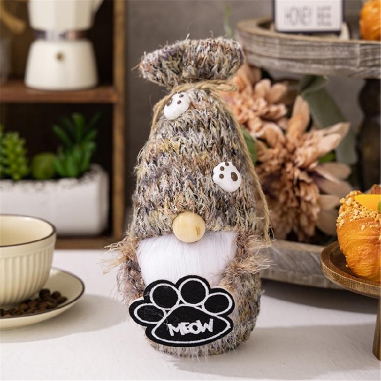 Puppie Gnome Plush Farmhouses Decorations Dog Swedish Tomte Gnome Plush Decors