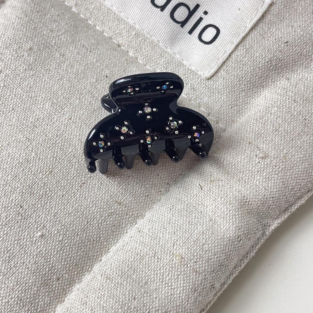 Babysbreath Acetate Hairpin Crystal Mini Hair Claw Personalized Rhinestone Hair Clip  Girls