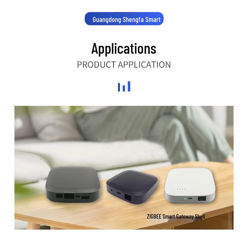 Zigbee Smart Gateway Shell: Scene Linkage Control & Remote Router Plastic Housing
